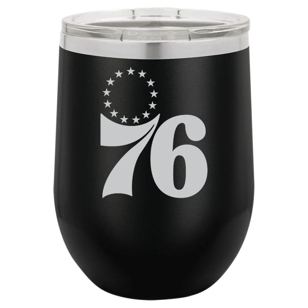 Philadelphia 76ers Polar Camel 12 oz. Stemless Wine Tumbler