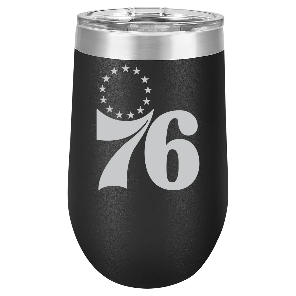 Philadelphia 76ers Polar Camel 16 oz. Stemless Wine Tumbler