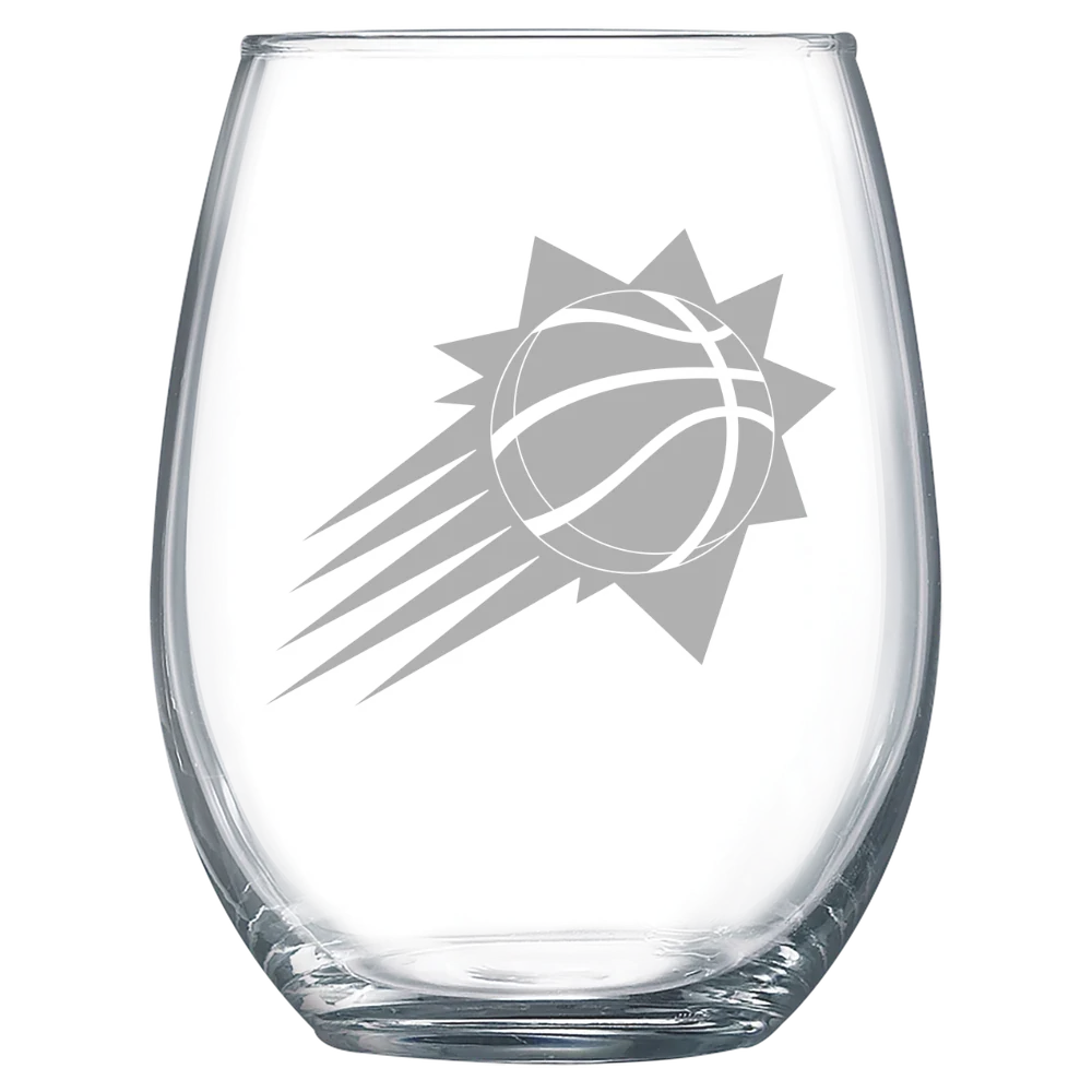 Phoenix Suns Polar Camel 15 oz. Stemless Wine Glass