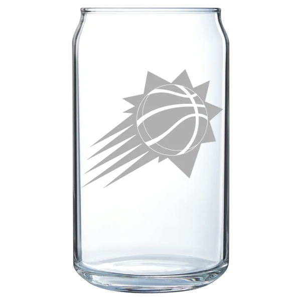 Phoenix Suns Polar Camel 16 oz. Can Glass