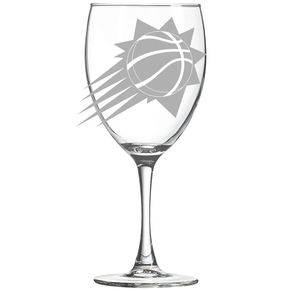 Phoenix Suns Polar Camel 10 1/2 oz. Wine Glass