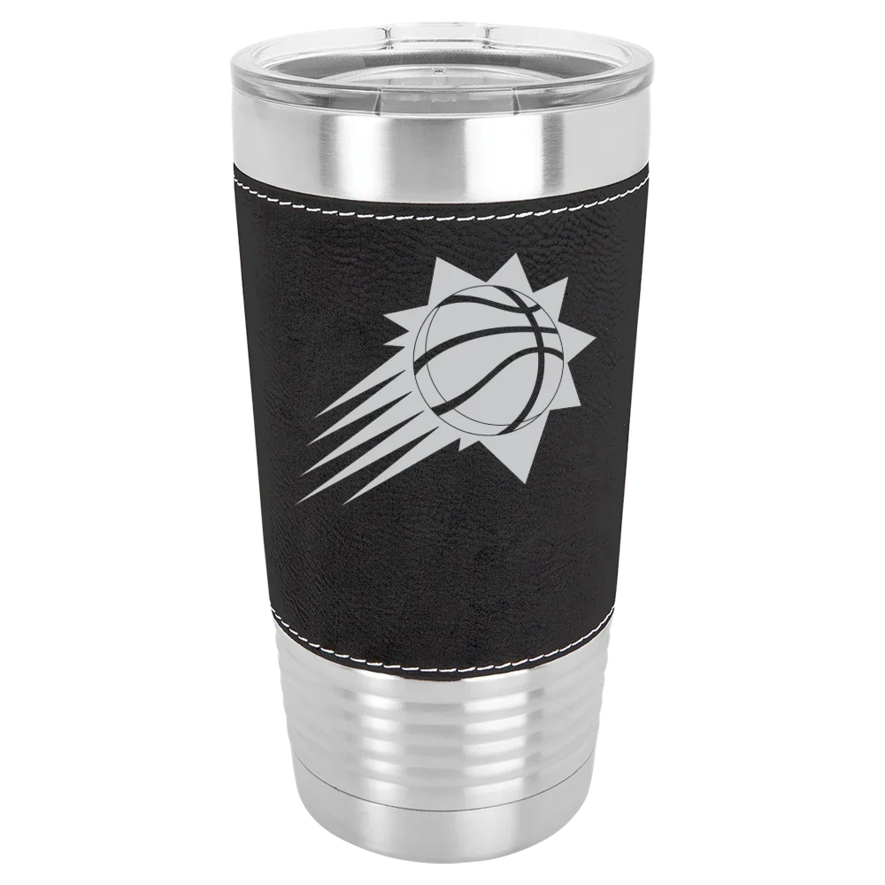 Phoenix Suns Polar Camel 20 oz. Leatherette Grip Tumbler with Standard Lid