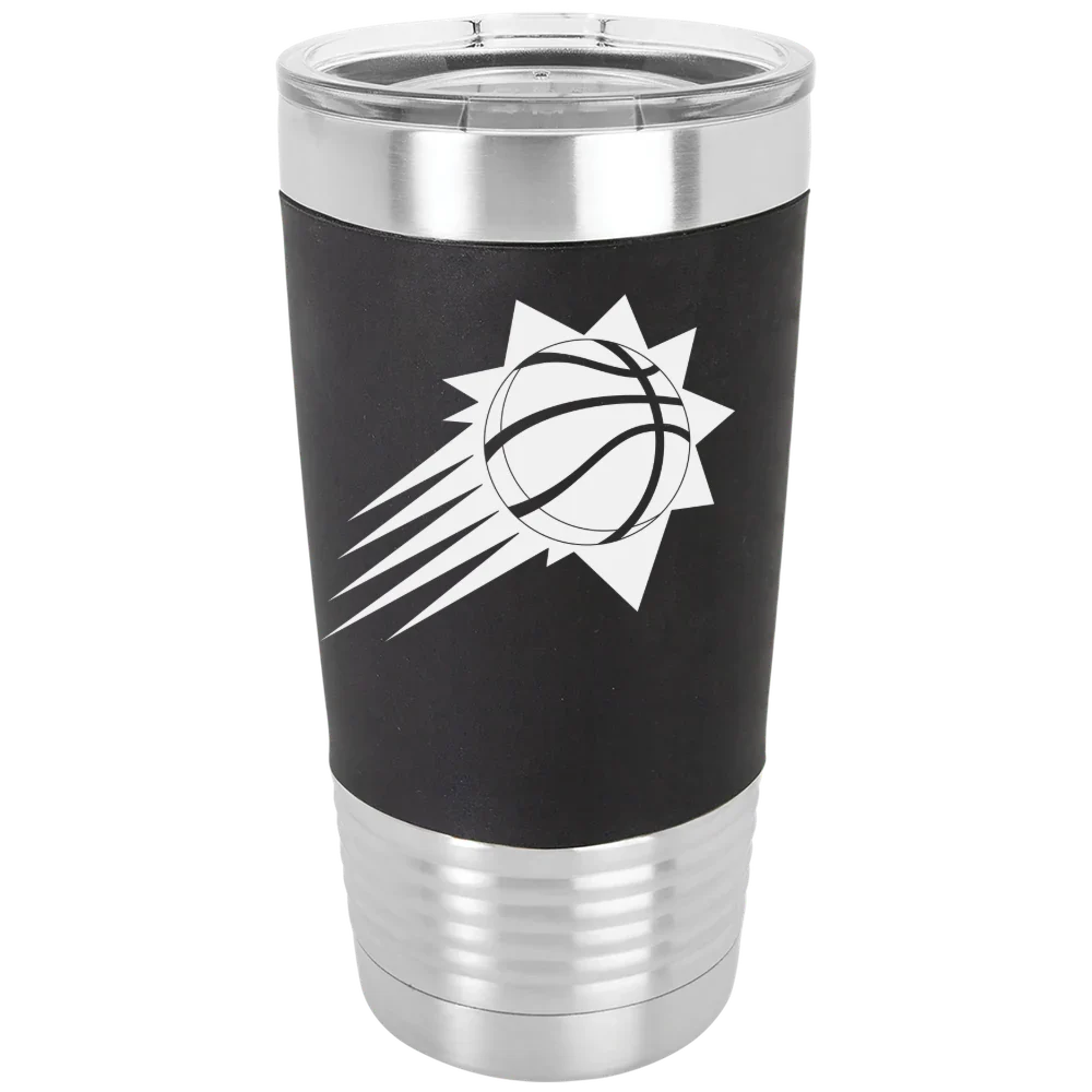 Phoenix Suns Polar Camel 20 oz. Silicone Grip Tumbler with Standard Lid