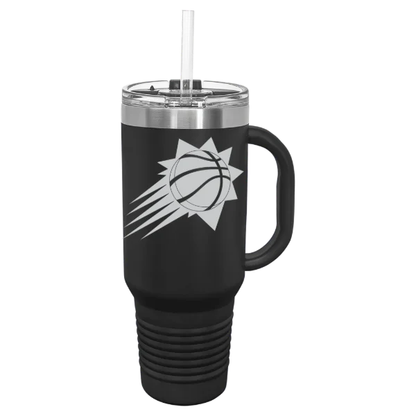 Phoenix Suns Polar Camel 40 oz. Travel Mug with Snap Lid & Straw