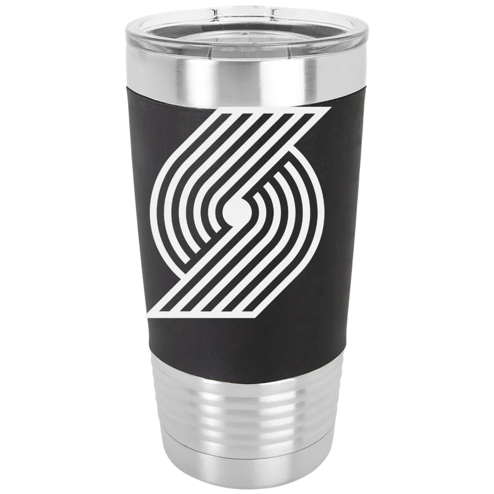 Portland Trail Blazers Polar Camel 20 oz. Silicone Grip Tumbler with Standard Lid