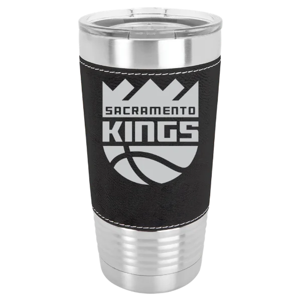 Sacramento Kings Polar Camel 20 oz. Leatherette Grip Tumbler with Standard Lid
