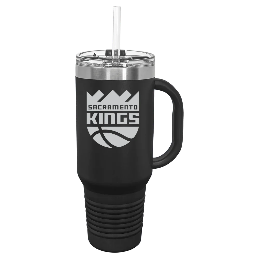 Sacramento Kings Polar Camel 40 oz. Travel Mug with Snap Lid & Straw