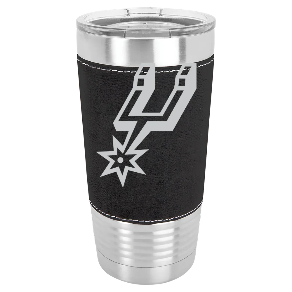 San Antonio Spurs Polar Camel 20 oz. Leatherette Grip Tumbler with Standard Lid