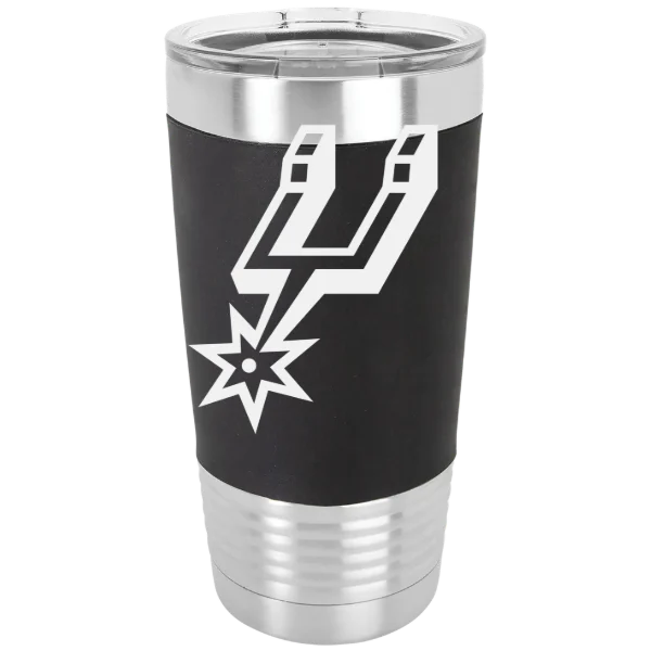 San Antonio Spurs Polar Camel 20 oz. Silicone Grip Tumbler with Standard Lid