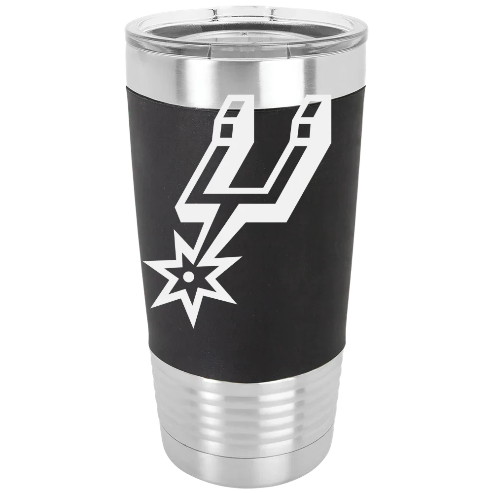 San Antonio Spurs Polar Camel 20 oz. Silicone Grip Tumbler with Standard Lid