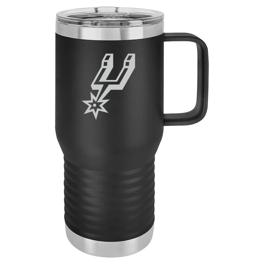 San Antonio Spurs Polar Camel 20 oz. Travel Mug with Slider Lid