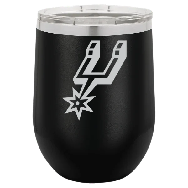 San Antonio Spurs Polar Camel 12 oz. Stemless Wine Tumbler