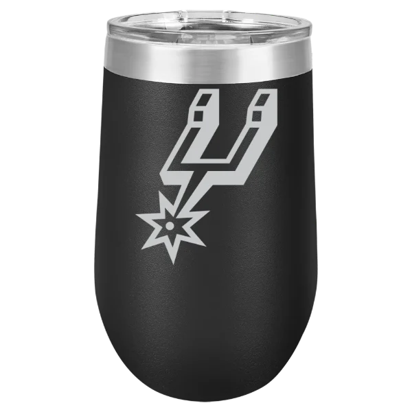 San Antonio Spurs Polar Camel 16 oz. Stemless Wine Tumbler
