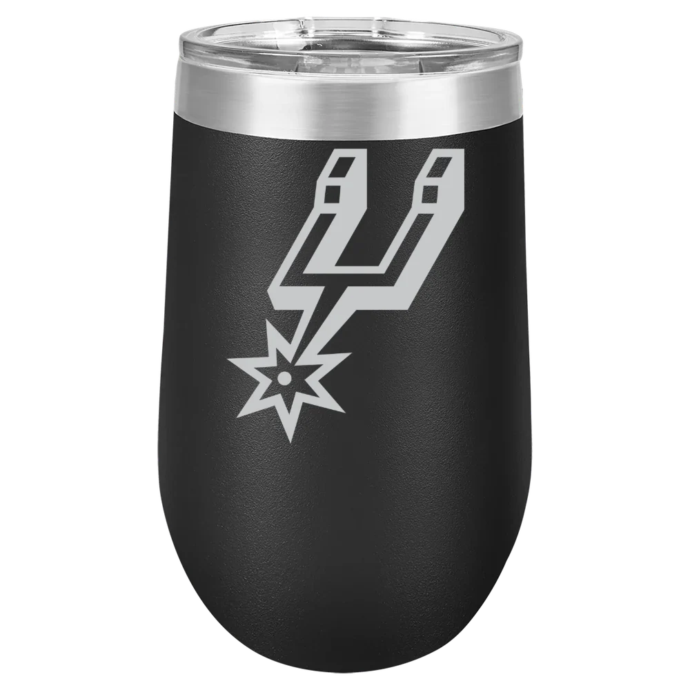 San Antonio Spurs Polar Camel 16 oz. Stemless Wine Tumbler