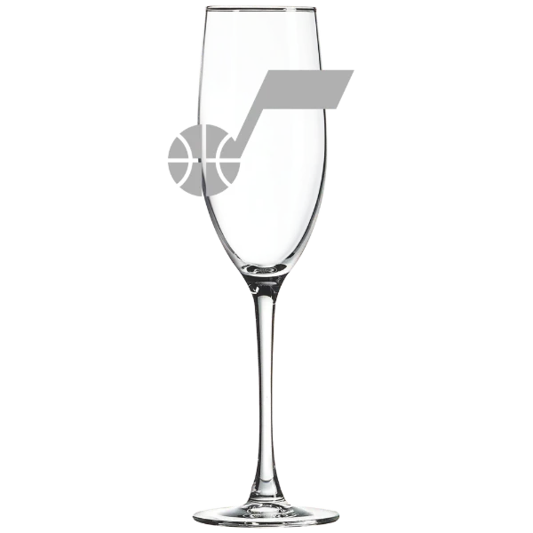Utah Jazz Polar Camel 8 oz. Champagne Flute