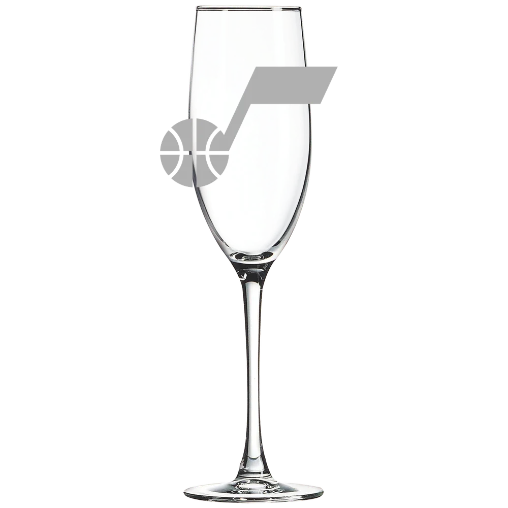 Utah Jazz Polar Camel 8 oz. Champagne Flute