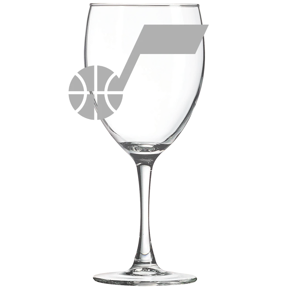 Utah Jazz Polar Camel 10 1/2 oz. Wine Glass
