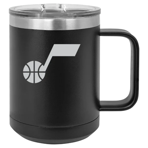 Utah Jazz Polar Camel 15 oz. Mug with Slider Lid