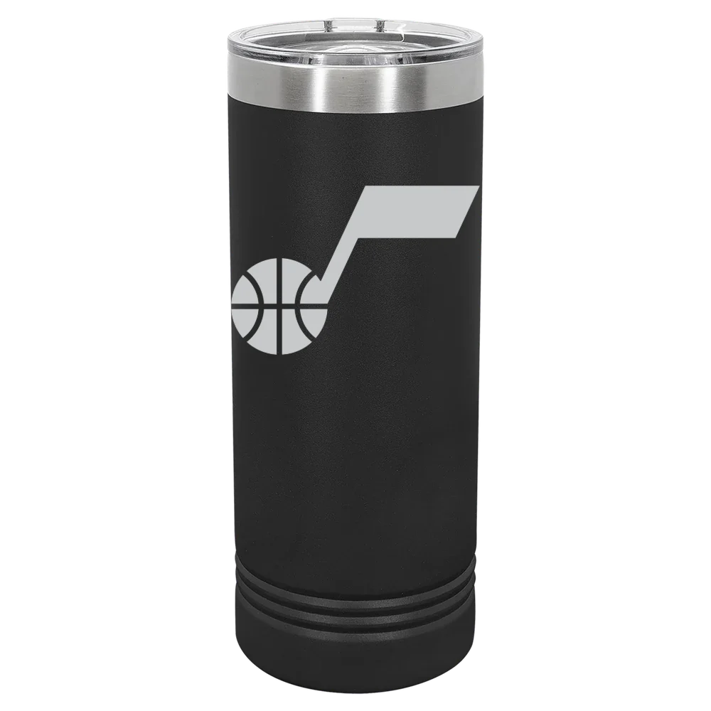 Utah Jazz Polar Camel 22 oz. Skinny Tumbler with Slider Lid