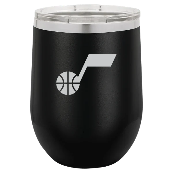 Utah Jazz Polar Camel 12 oz. Stemless Wine Tumbler