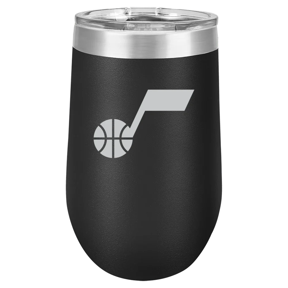 Utah Jazz Polar Camel 16 oz. Stemless Wine Tumbler
