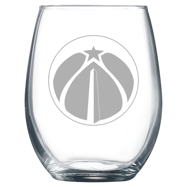 Washington Wizards Polar Camel 9 oz. Stemless Wine Glass