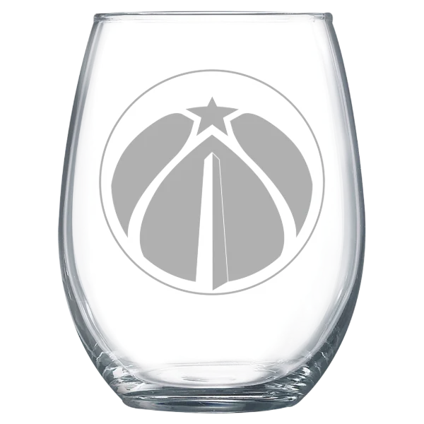 Washington Wizards Polar Camel 15 oz. Stemless Wine Glass