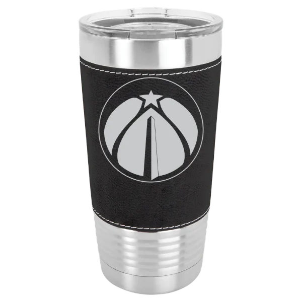 Washington Wizards Polar Camel 20 oz. Leatherette Grip Tumbler with Standard Lid