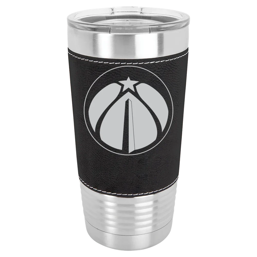 Washington Wizards Polar Camel 20 oz. Leatherette Grip Tumbler with Standard Lid