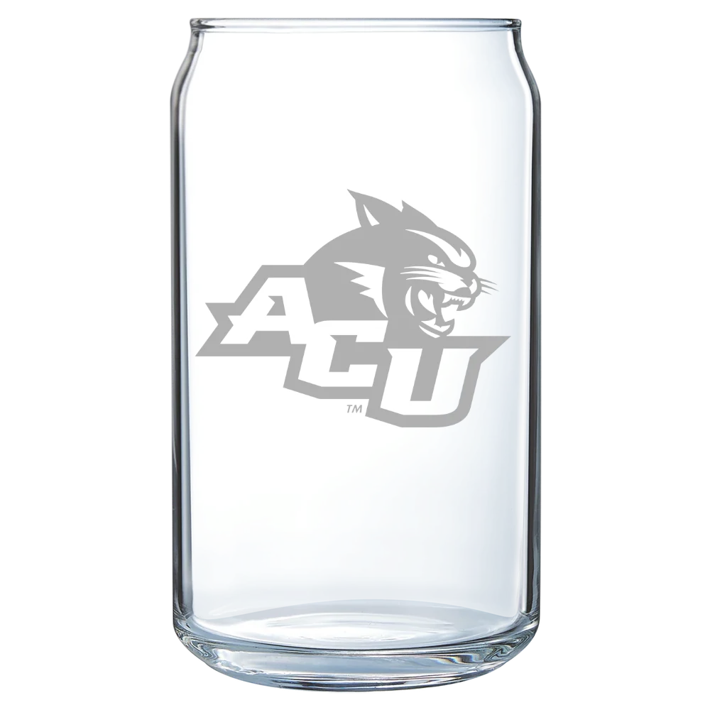 Abilene Christian University Polar Camel 16 oz. Can Glass