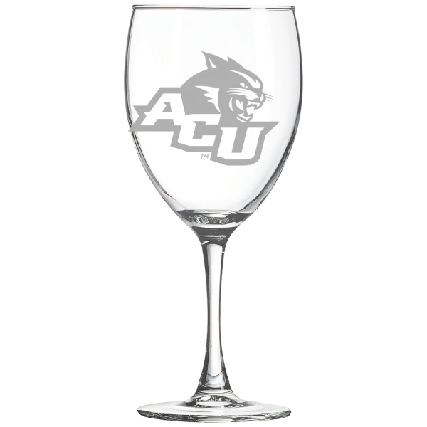 Abilene Christian University Polar Camel 10 1/2 oz. Wine Glass