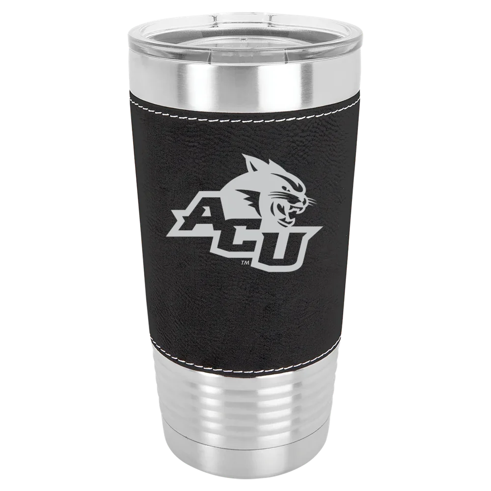Abilene Christian University Polar Camel 20 oz. Leatherette Grip Tumbler with Standard Lid