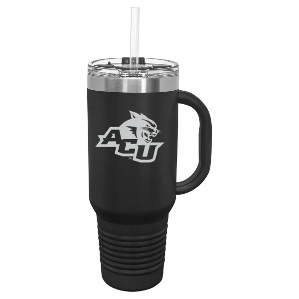 Abilene Christian University Polar Camel 40 oz. Travel Mug with Snap Lid & Straw