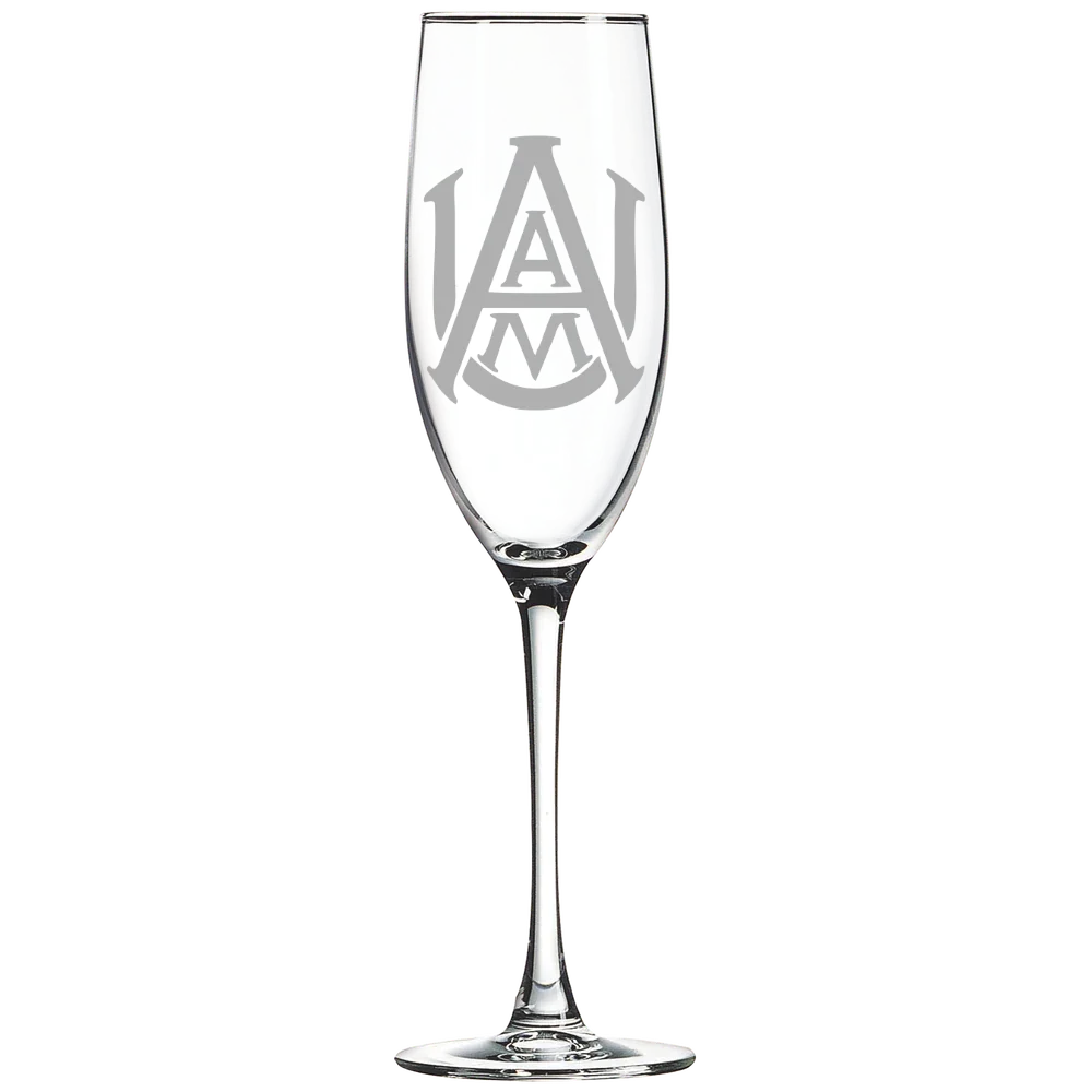 Alabama A&M University Polar Camel 8 oz. Champagne Flute