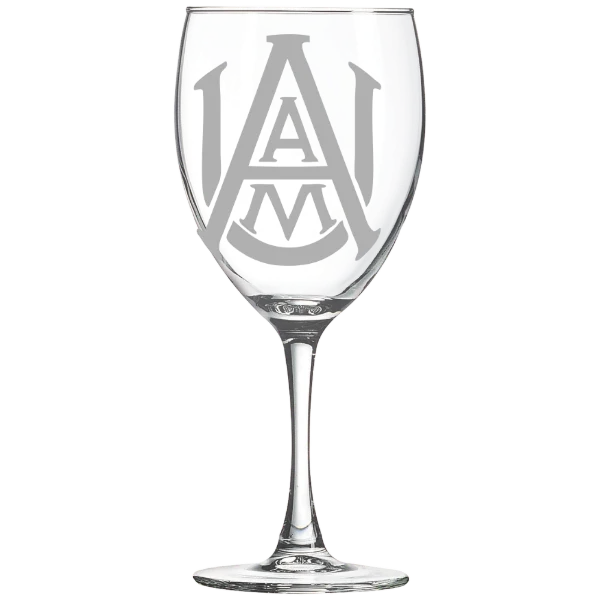 Alabama A&M University Polar Camel 10 1/2 oz. Wine Glass
