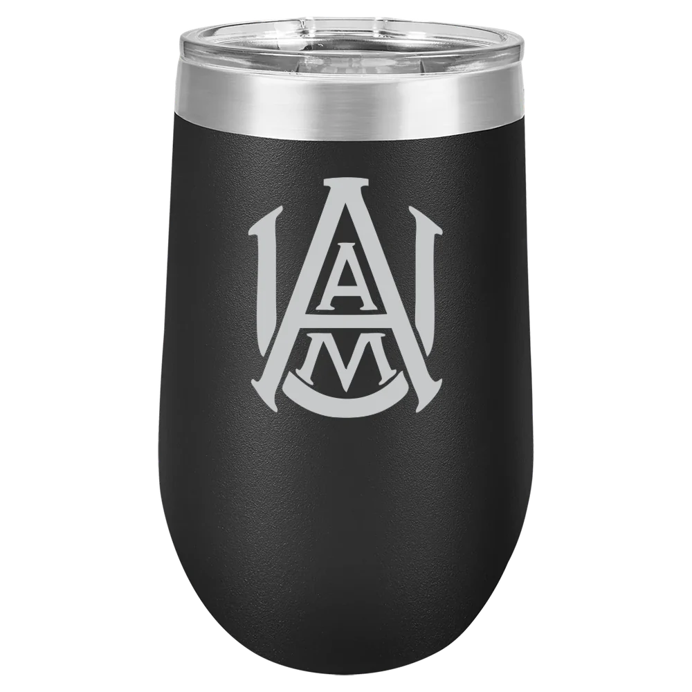 Alabama A&M University Polar Camel 16 oz. Stemless Wine Tumbler