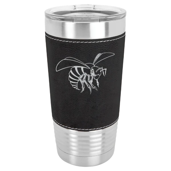 Alabama State University Polar Camel 20 oz. Leatherette Grip Tumbler with Standard Lid
