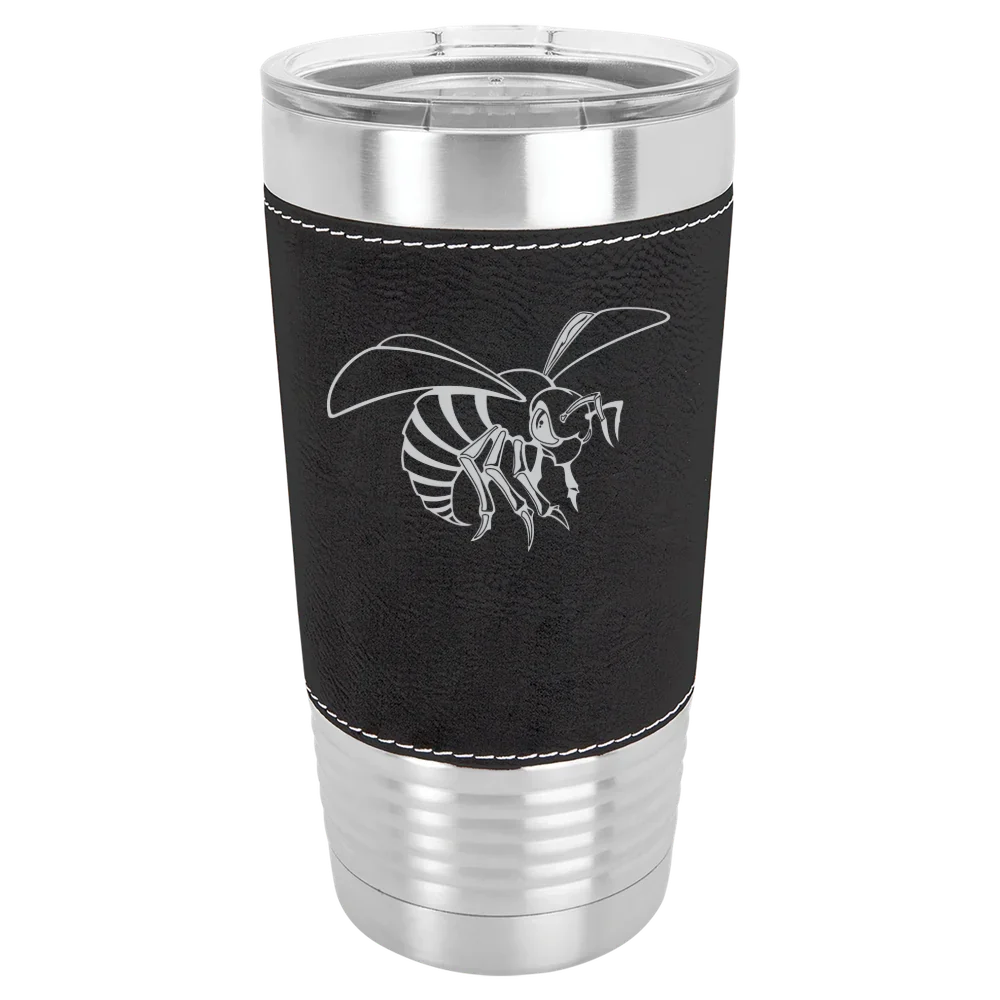 Alabama State University Polar Camel 20 oz. Leatherette Grip Tumbler with Standard Lid