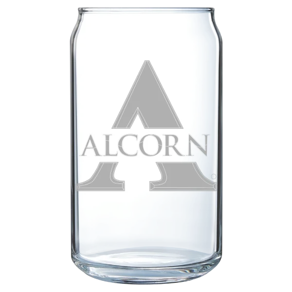 Alcorn State University Polar Camel 16 oz. Can Glass