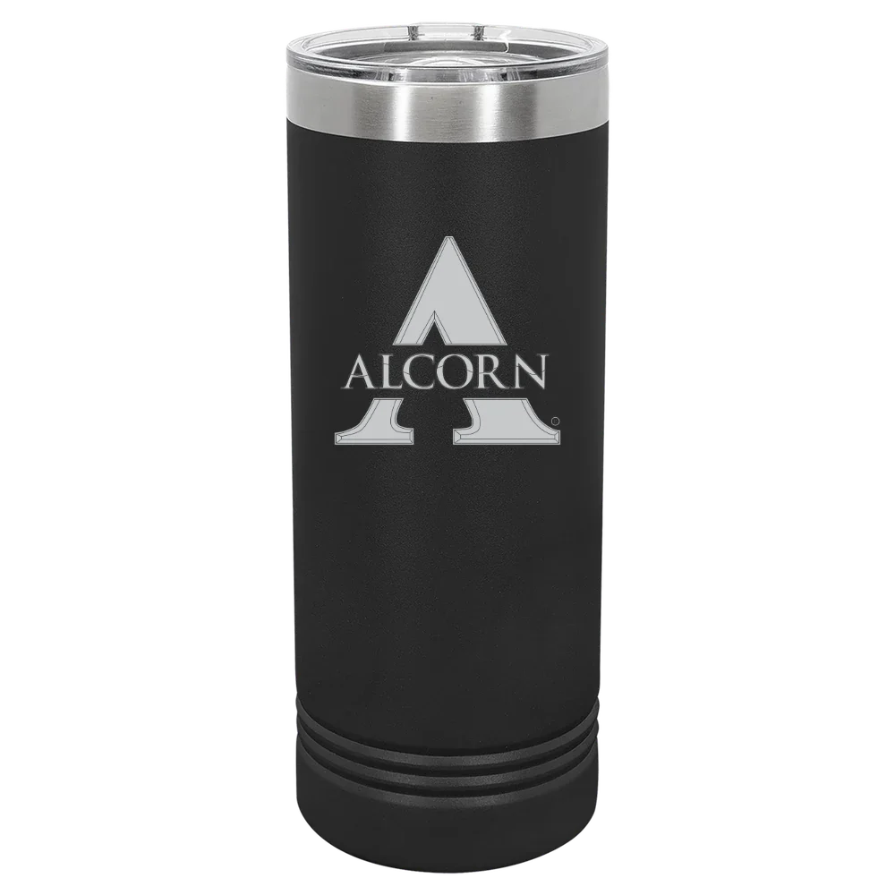 Alcorn State University Polar Camel 22 oz. Skinny Tumbler with Slider Lid