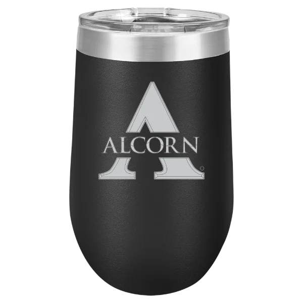 Alcorn State University Polar Camel 16 oz. Stemless Wine Tumbler