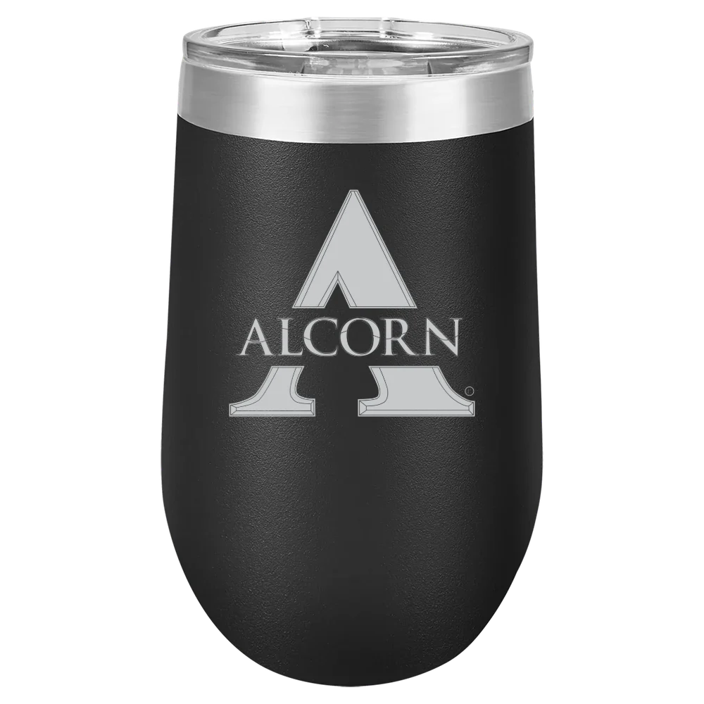 Alcorn State University Polar Camel 16 oz. Stemless Wine Tumbler