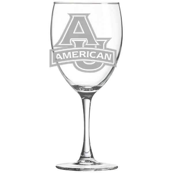 American University Polar Camel 10 1/2 oz. Wine Glass