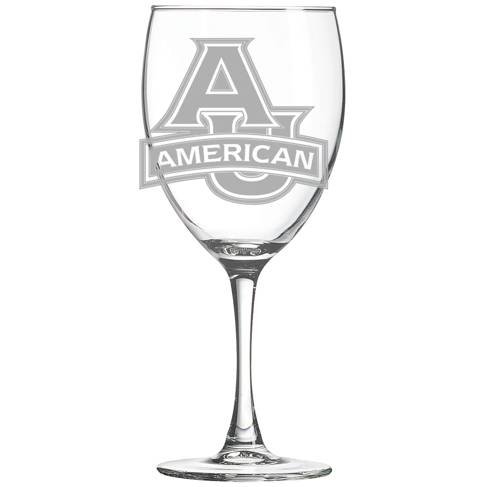 American University Polar Camel 10 1/2 oz. Wine Glass