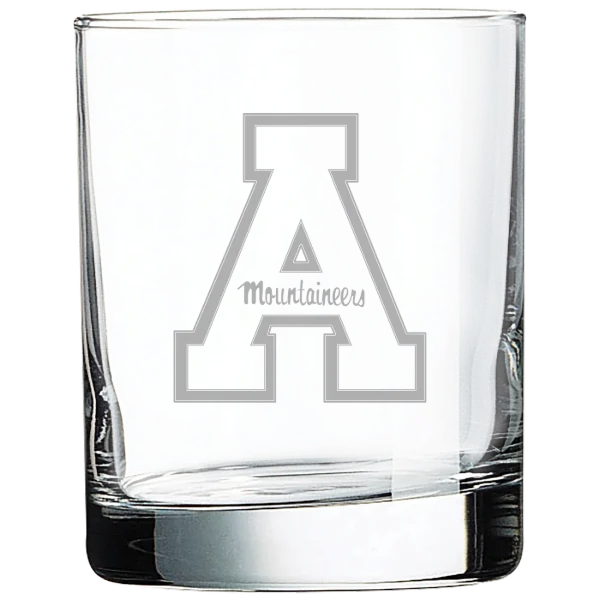 Appalachian State University Polar Camel 10 1/2 oz. On The Rocks Glass