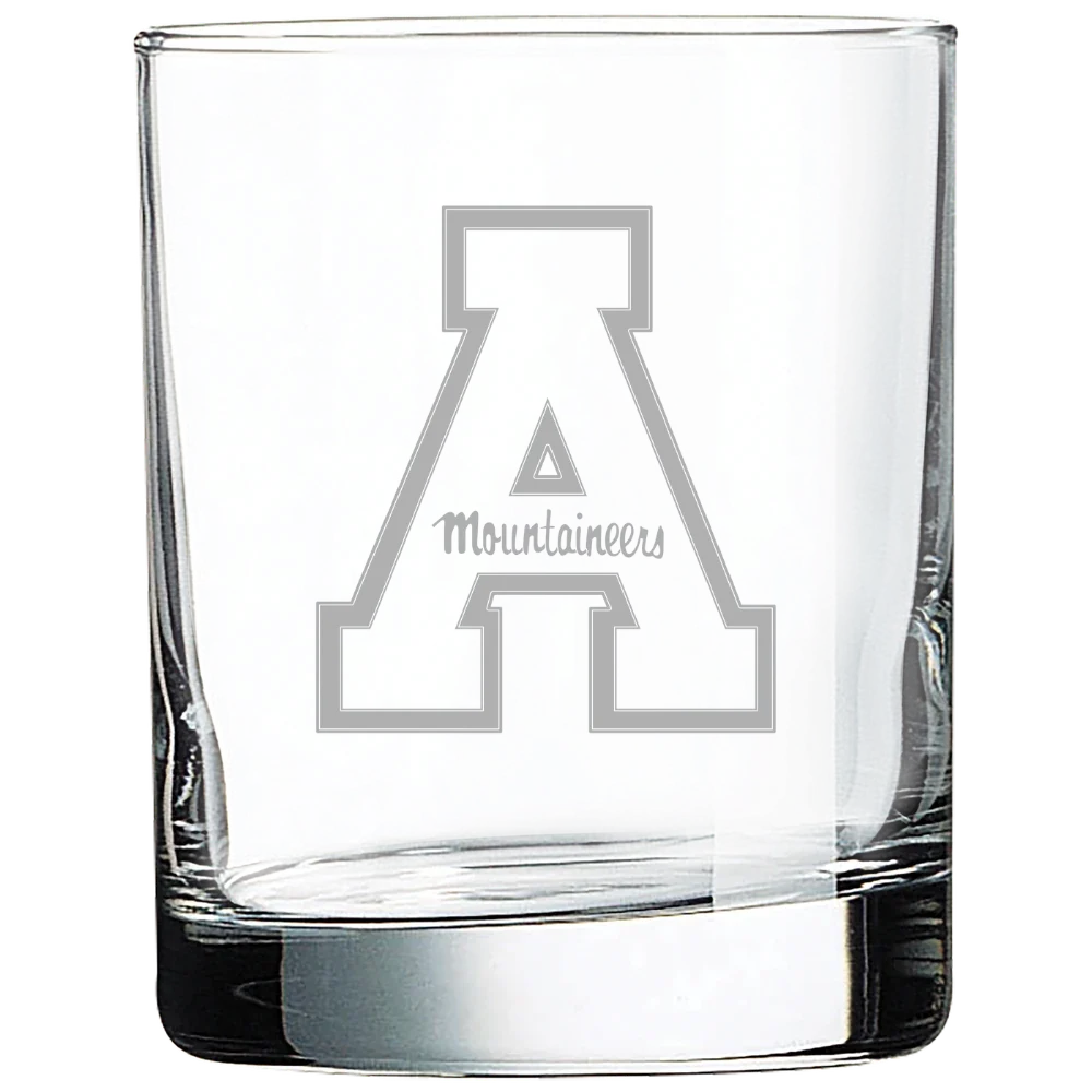 Appalachian State University Polar Camel 10 1/2 oz. On The Rocks Glass