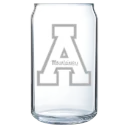 Appalachian State University Polar Camel 16 oz. Can Glass