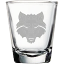 Arkansas State University Polar Camel 1.7 oz. Shot Glass