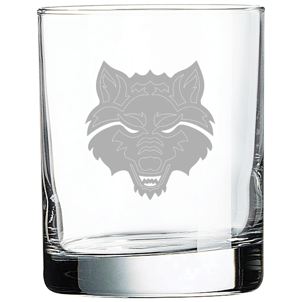 Arkansas State University Polar Camel 10 1/2 oz. On The Rocks Glass