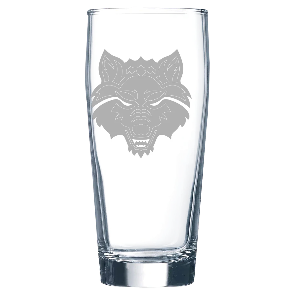 Arkansas State University Polar Camel 16 oz. Willi Becher Beer Glass